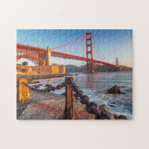 Die Golden Gate Bridge von Fort Point