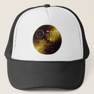 Die goldene Aufzeichnung des Voyagers Truckerkappe