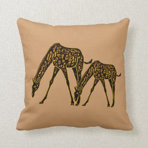 Die goldene Giraffe Kissen