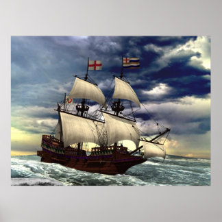 Die goldene Hinte Poster