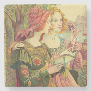 Die goldene Legende, 1897, von "L'Estampe Steinuntersetzer
