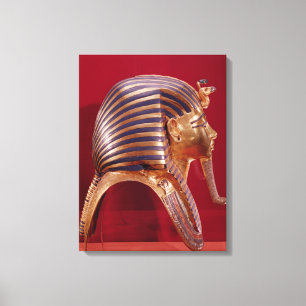 Die goldene Maske aus dem Schatz des Leinwanddruck