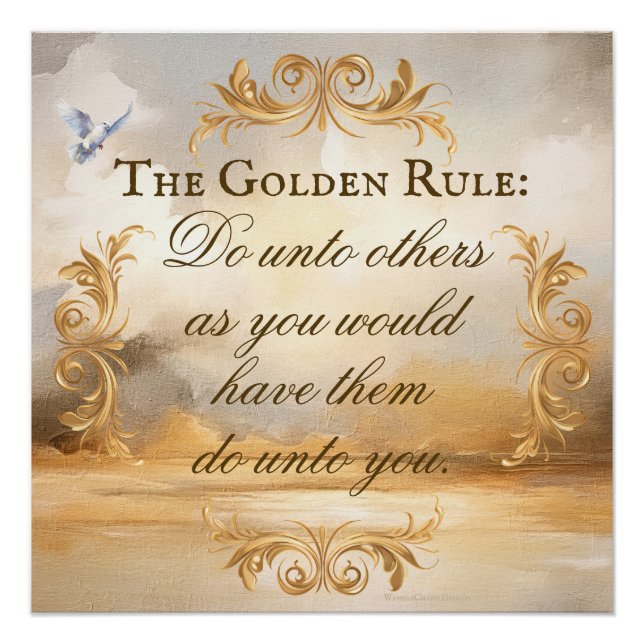 Die goldene Regel Poster-Szene Poster (Vorderseite)