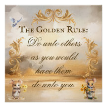 Die goldene Regel Poster-Szene