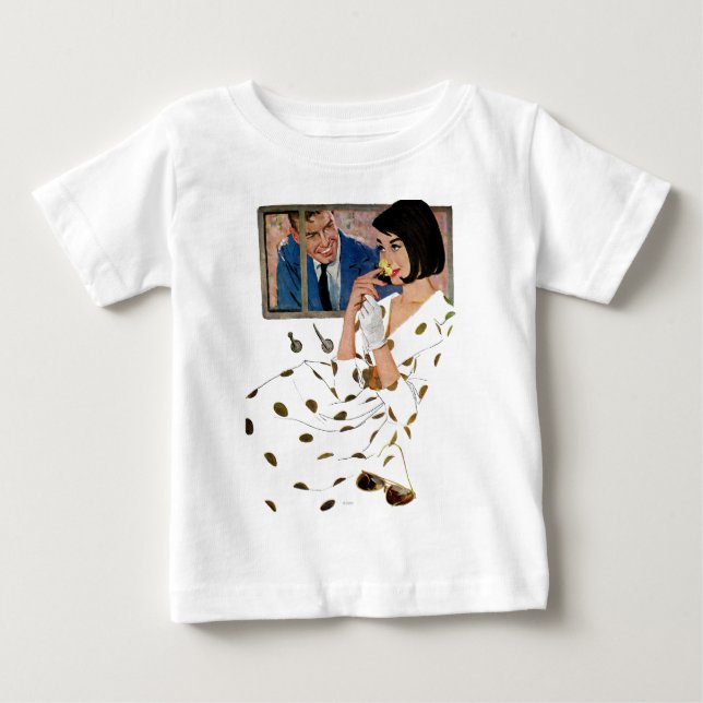 Die goldene Rose Baby T-shirt (Vorderseite)