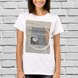 Die goldene Spirale, die ich ästhetisch anziehe T-Shirt