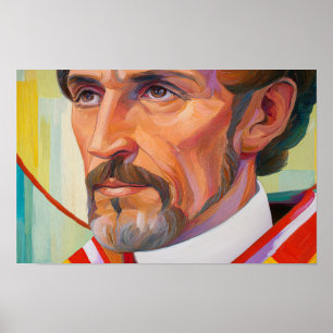 Die goldene Stimme der Wahrheit: Johannes Chrysost Poster