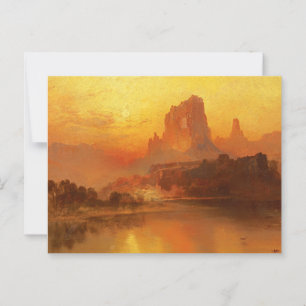 Die goldene Stunde, Moran, 1875 Postkarte