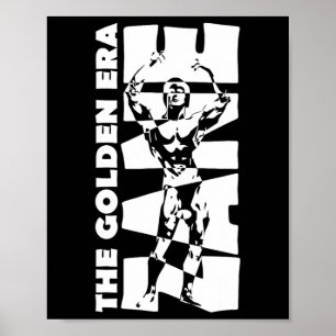 Die Goldene Zane-Bodybuilding Poster