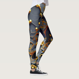 Die goldenen, arabischen Leggings