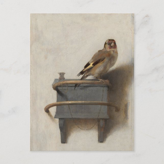 Die Goldfinch Postkarte (Vorderseite)