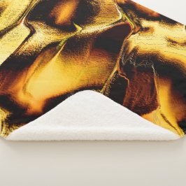 Die goldgelben Dünen mit dunklen Teilen Sherpadecke