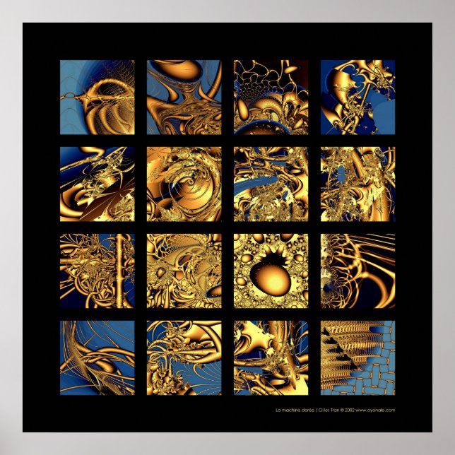 Die Goldmaschine Poster (Vorne)