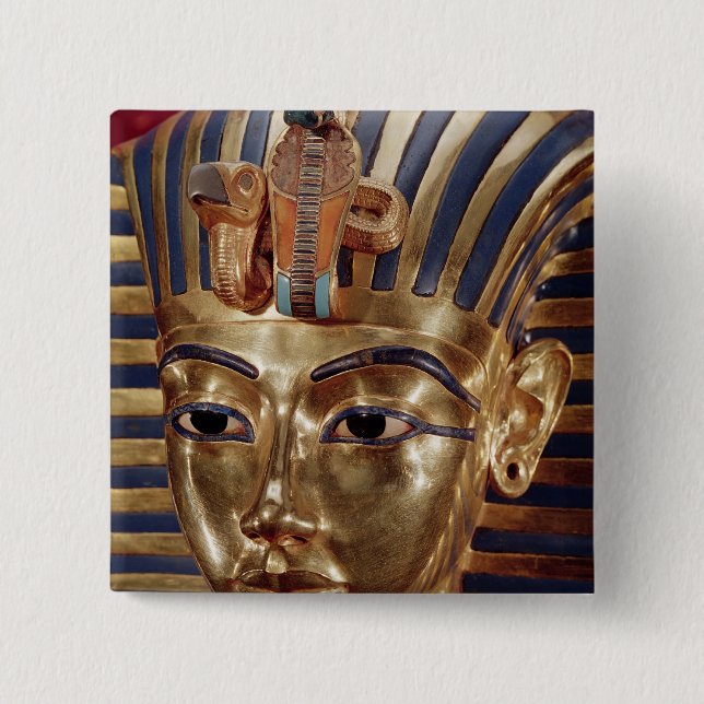 Die Goldmaske, vom Schatz von Button (Vorderseite)