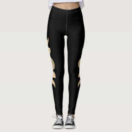 Die Goldphasen der MondLeggings Leggings