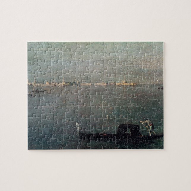Die Gondel auf der Lagune (Horizontal)