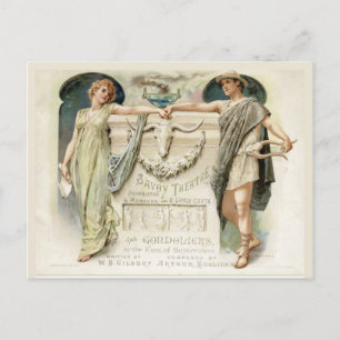 Die Gondoliers Postkarte