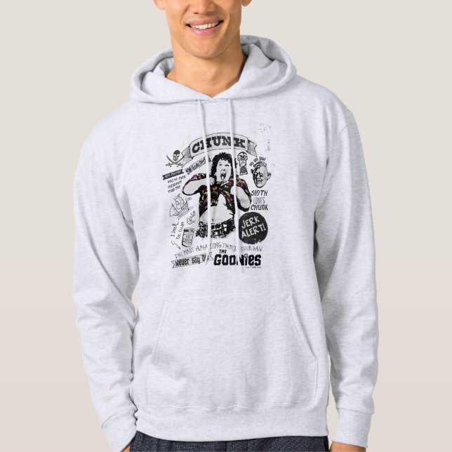 Die Goonies Chunk Retro Collage Hoodie (Vorderseite)