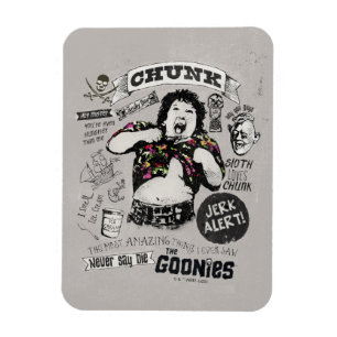 Die Goonies Chunk Retro Collage Magnet