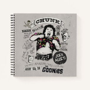 Die Goonies Chunk Retro Collage Notizbuch