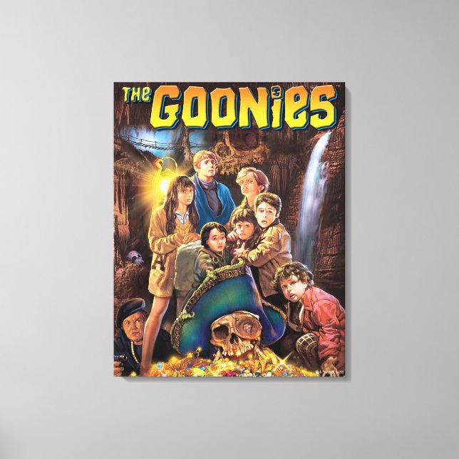 Die Goonies ein Mit Augen Schatz von Willy Leinwanddruck (Vorderseite)