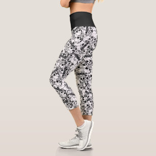 Die Goonies ein Mit Augen Willy Skull-Muster Capri Leggings