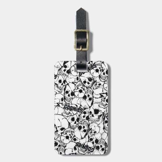Die Goonies ein Mit Augen Willy Skull-Muster Gepäckanhänger (Vorderseite vertikal)