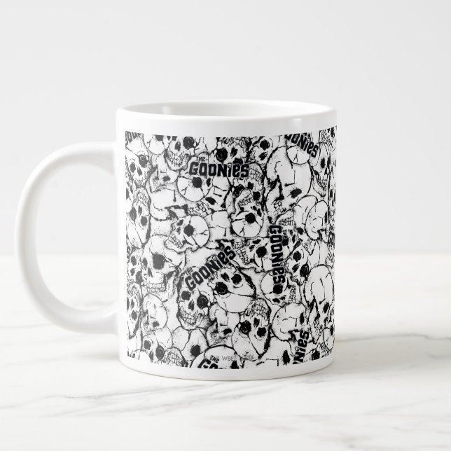 Die Goonies ein Mit Augen Willy Skull-Muster Jumbo-Tasse (Links)