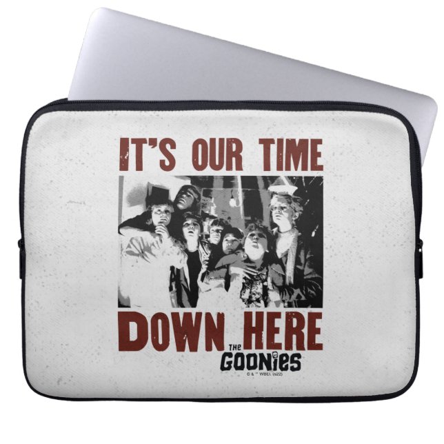Die Goonies "Es ist unsere Zeit hier unten" Laptopschutzhülle (Vorderseite)