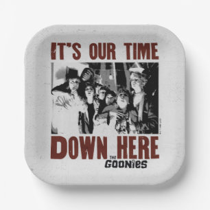 Die Goonies "Es ist unsere Zeit hier unten" Pappteller