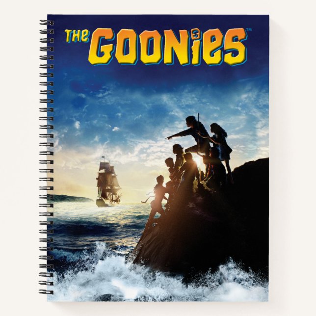 Die Goonies Pirate Schiff Theatrische Kunst Notizbuch (Vorderseite)