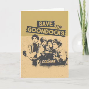 Die Goonies "Rettete die Ziegenanken" Karte