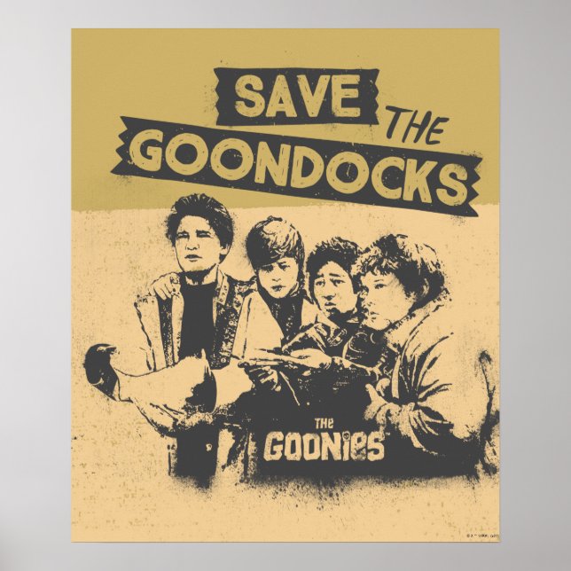 Die Goonies "Rettete die Ziegenanken" Poster (Vorne)