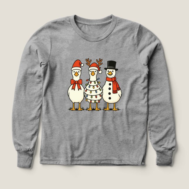 Die gooseische Weihnachtsfeier - Merry Goosemas (Design Vorderseite)