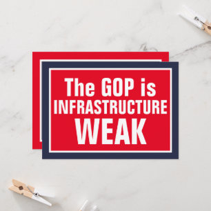 Die GOP ist die mangelhafte Abstimmung der Infrast Einladung