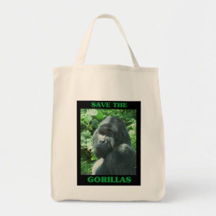 Die Gorillas gerettet Tragetasche