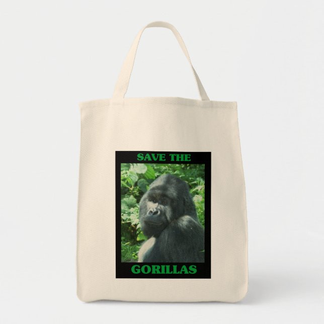 Die Gorillas gerettet Tragetasche (Vorne)