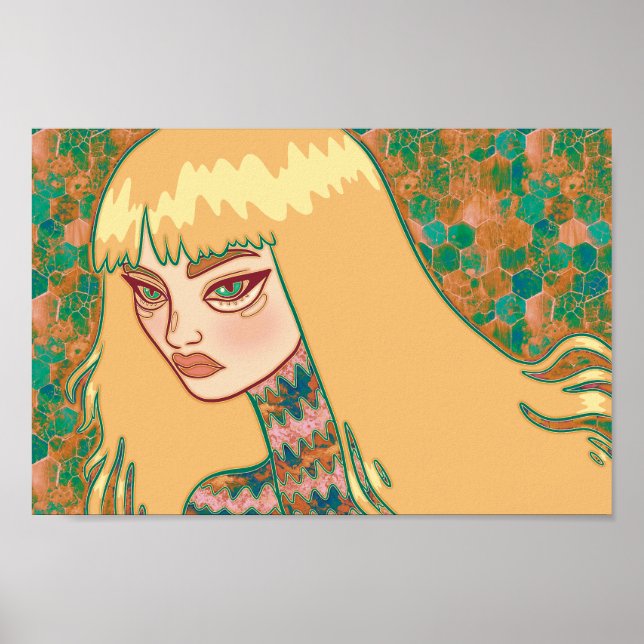 Die gotische Frau Poster (Vorne)