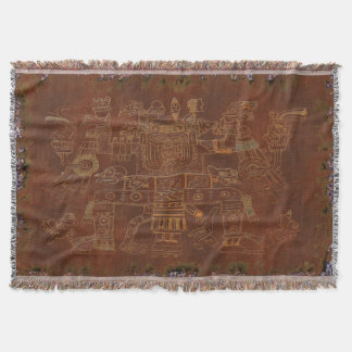 Die Götter südamerikanischer Folklorekunst Decke