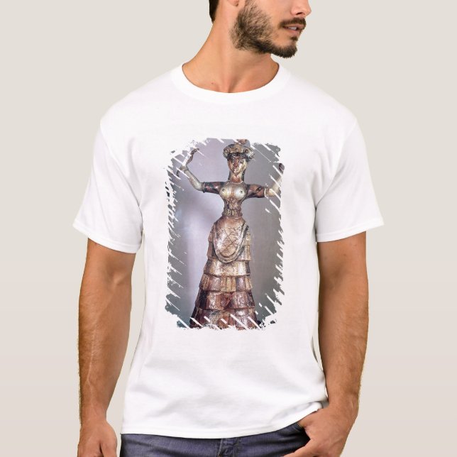 Die Göttin der Schlangen T-Shirt (Vorderseite)