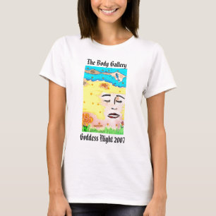 Die Göttin, Göttin-Nacht 2007, die Körper-Galer T-Shirt