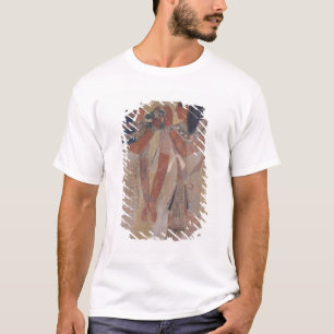 Die Göttin Hathor, der den magischen Kragen setzt T-Shirt