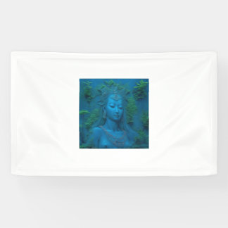 Die Göttin Ishtar im See des ewigen Lebens Banner