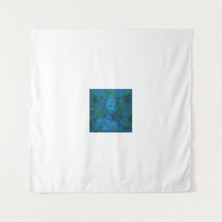 Die Göttin Ishtar im See des ewigen Lebens Wandteppich