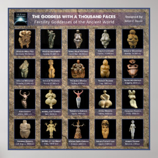 Die Göttin mit tausend Gesichtern Poster