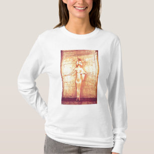 Die Göttin Selket auf dem canopic Schrein T-Shirt