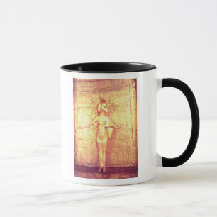 Die Göttin Selket auf dem canopic Schrein Tasse
