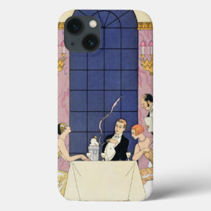 Die Gourmands, 1920-30 (pochoir Druck) Case-Mate iPhone Hülle