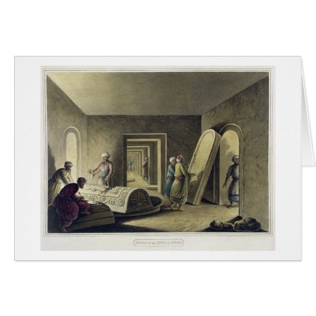 Die Gräber der Könige von Judah, Jerusalem, (Vorderseite (Horizontal))