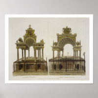 Die Gräber von Königin Elizabeth I. und Mary Queen